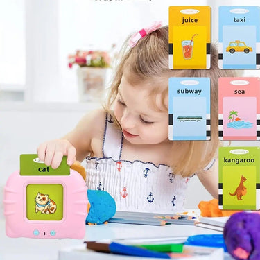 Talking flash cards Preschool learning toy